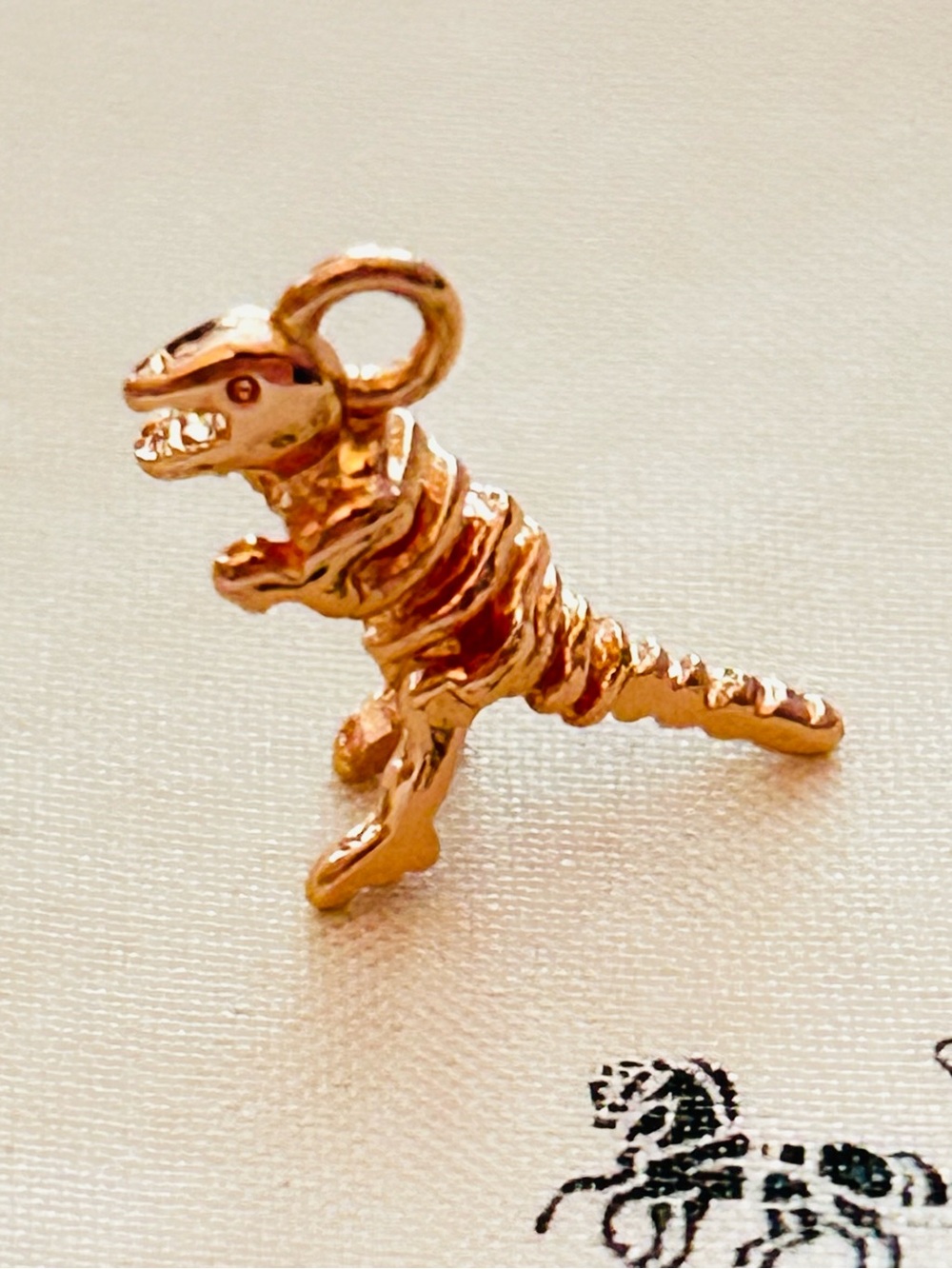 RARE Coach Rex Rose Gold Mini Rex Necklace/ Bracelet/ Keychain/ Bag Charm